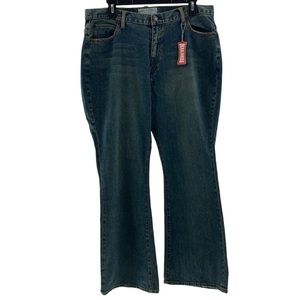Steve & Barry’s Classic‎ Dungarees Flare Jeans - 14 Short NWT